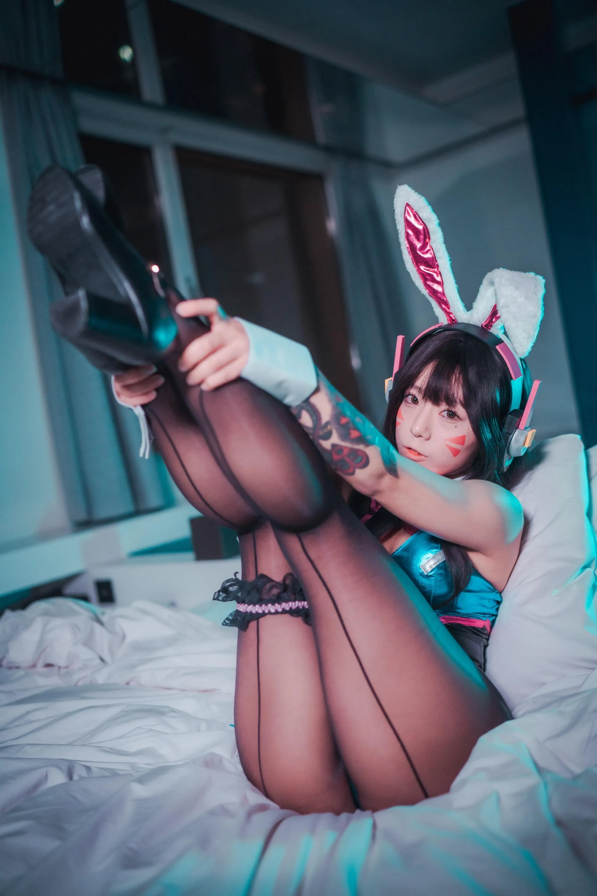 [DJAWA]Maruemon 마루에몽 –  NO.004 D.VA Overwatch Bunny Hop!-BunnyGirl [54P]插图5
